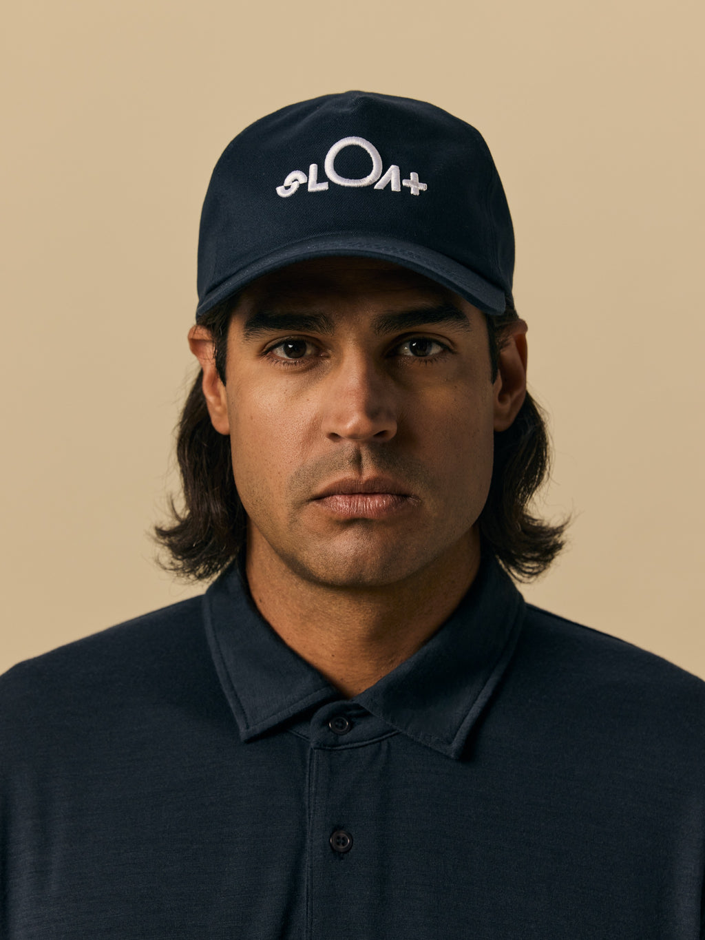 Organic Cotton Five Panel Hat in Navy [color:Navy]