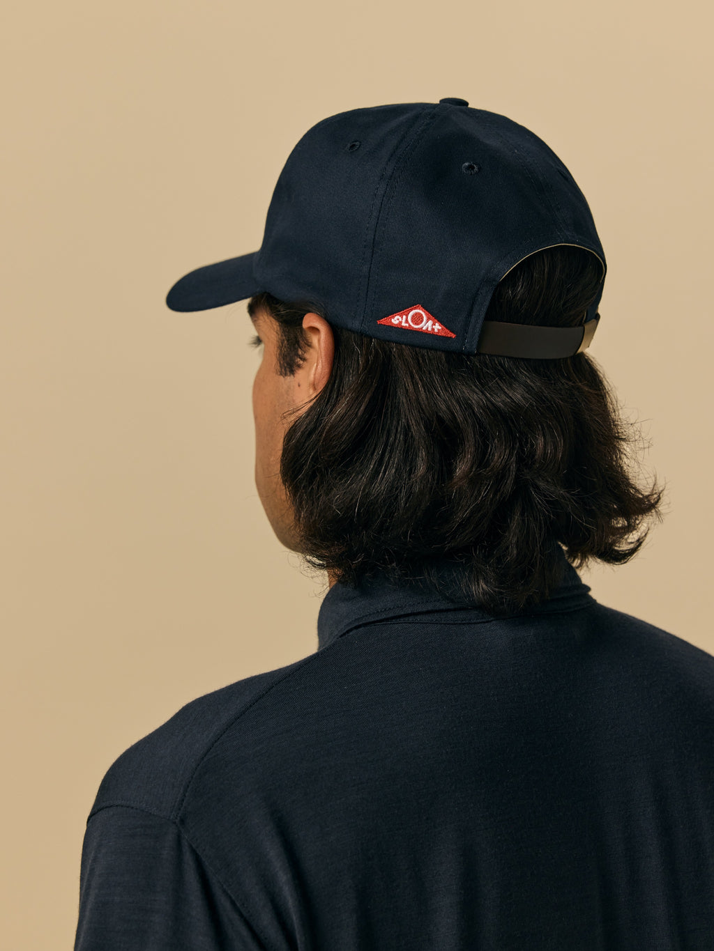 Organic Cotton Five Panel Hat in Navy [color:Navy]