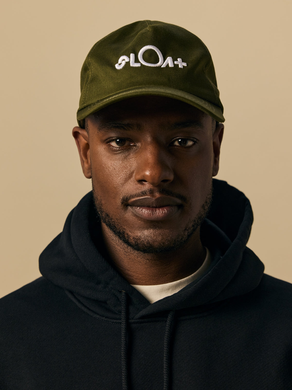 Organic Cotton Five Panel Hat in Oil Green [color:Oil Green]