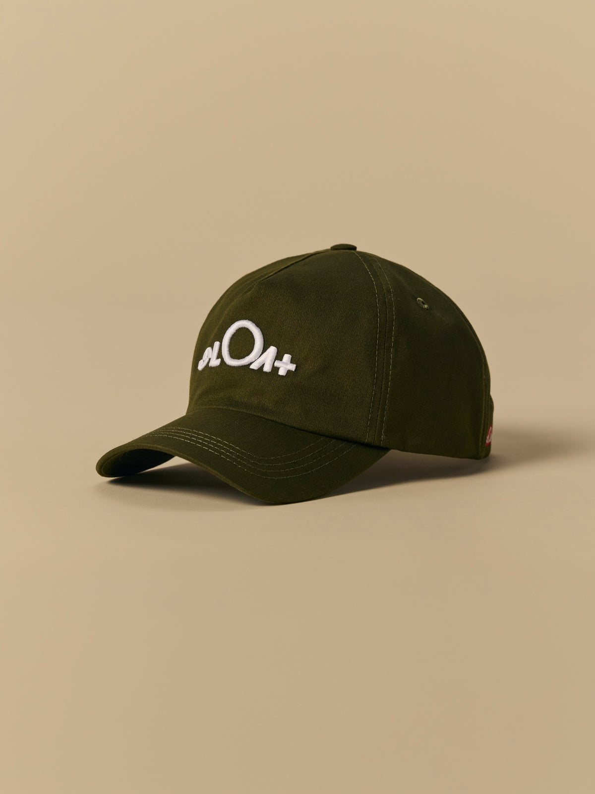 Organic Cotton Five Panel Hat in Oil Green [color:Oil Green]