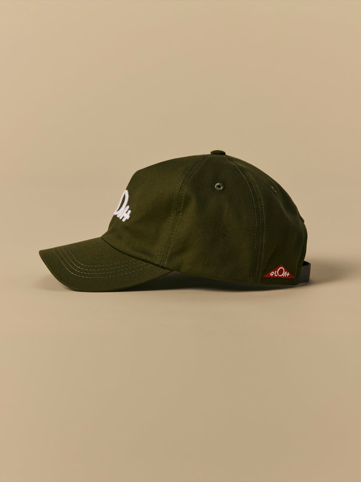 Organic Cotton Five Panel Hat in Oil Green [color:Oil Green]