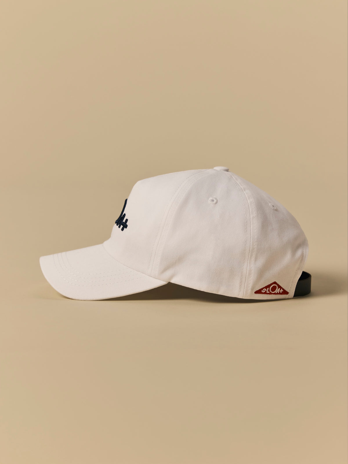 Organic Cotton Five Panel Hat in White [color:White]