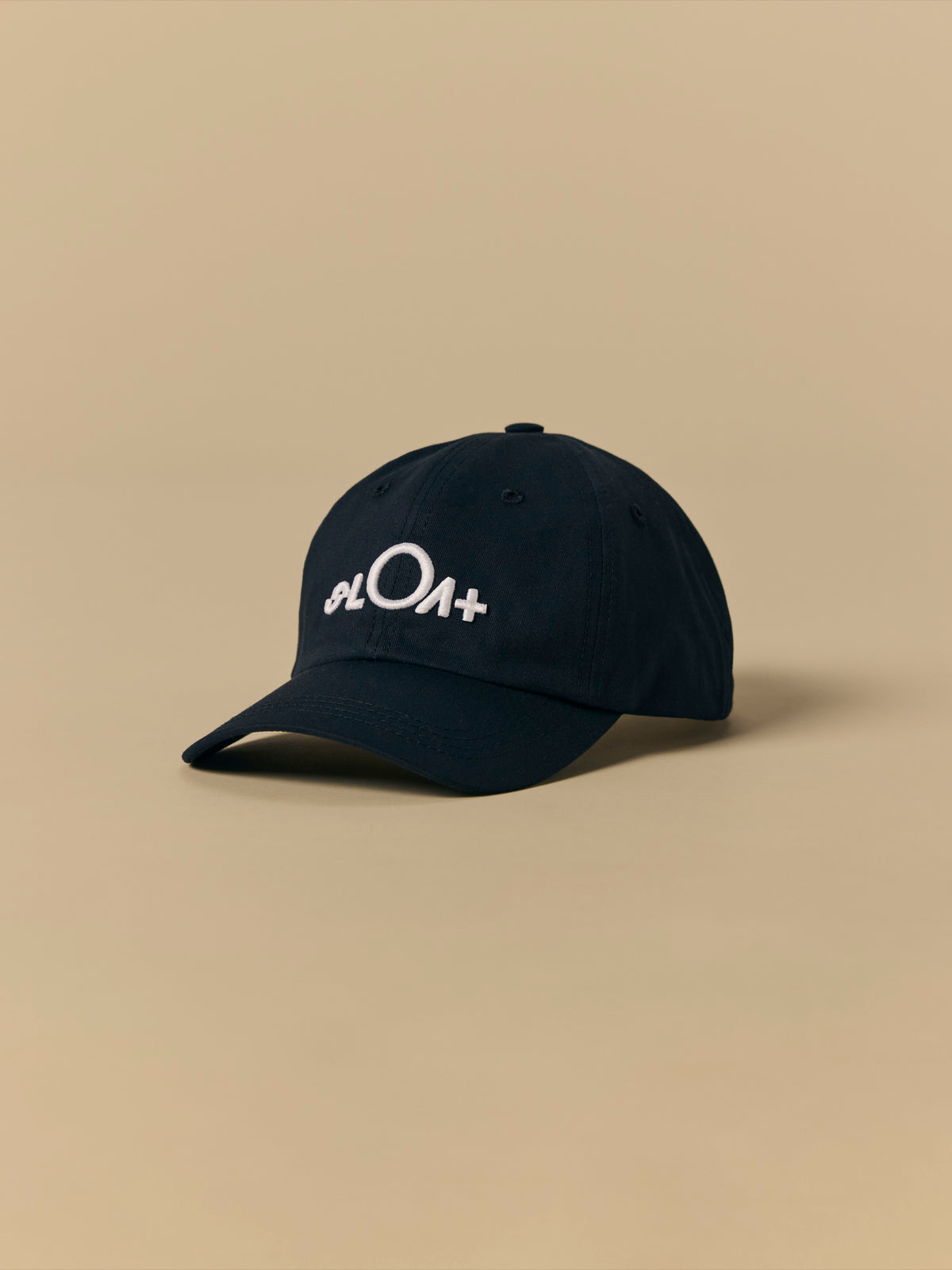 Organic Cotton Six Panel Hat in Navy [color:Navy]