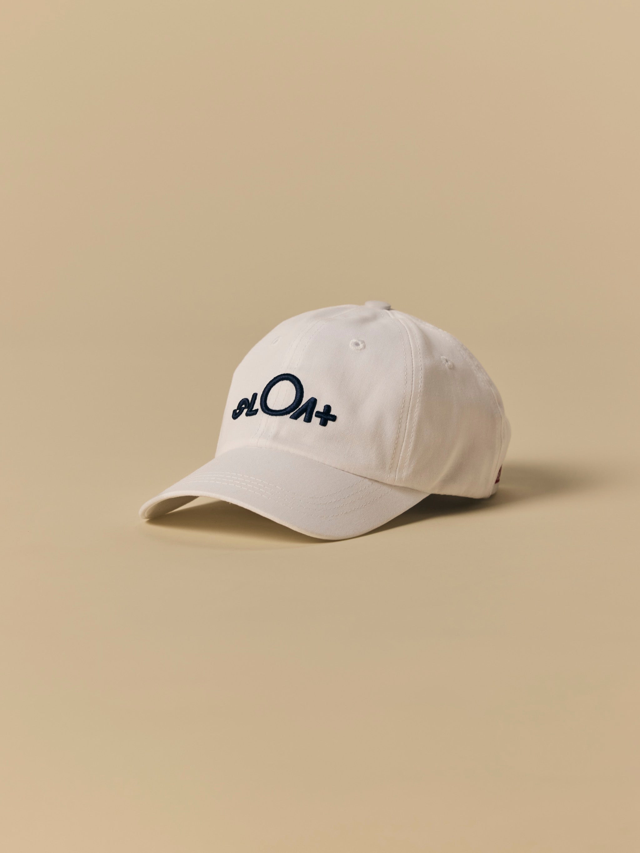 Organic Cotton Six Panel Hat in White [color:White]