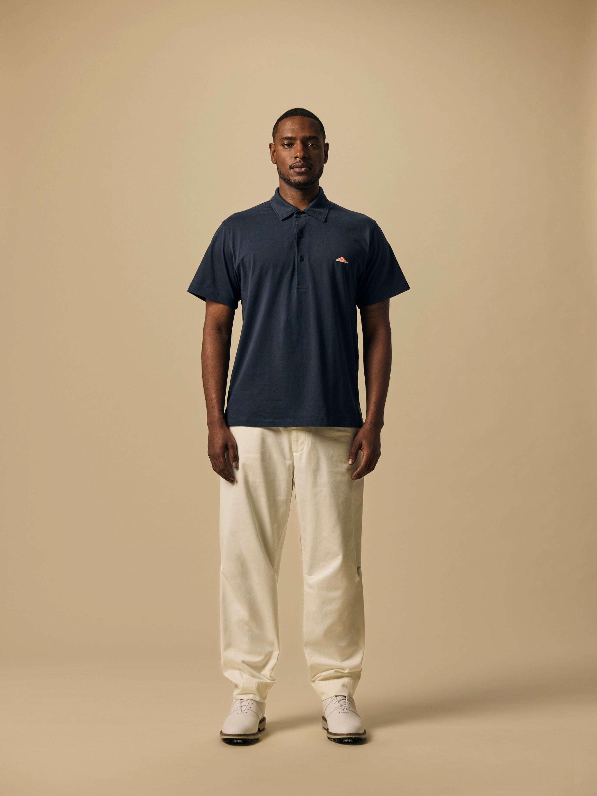 Organic Cotton Caddie Pant in Marshmallow [color:Marshmallow]