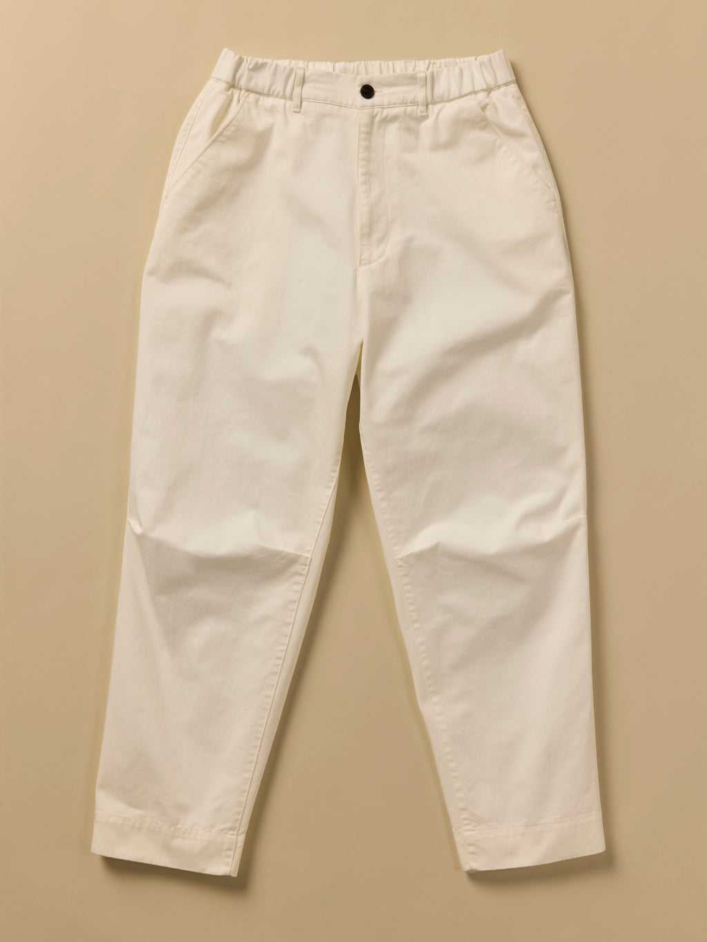 Organic Cotton Caddie Pant in Marshmallow [color:Marshmallow]