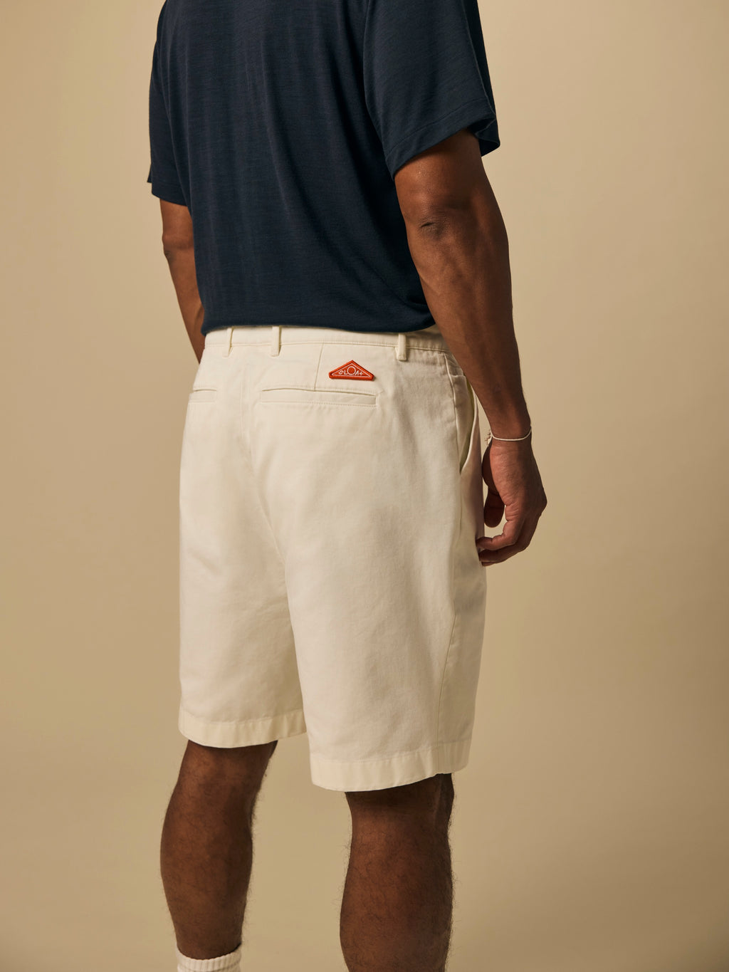Organic Cotton Caddie Short in Marshmallow [color:Marshmallow]