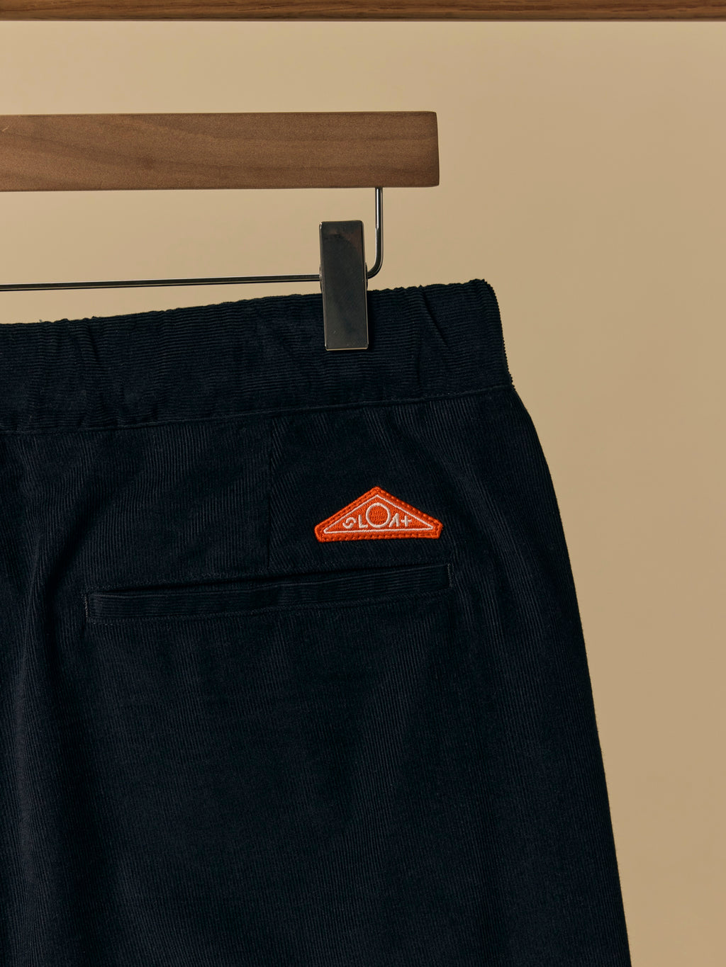 Organic Cotton Corduroy Short in Navy [color:Navy]