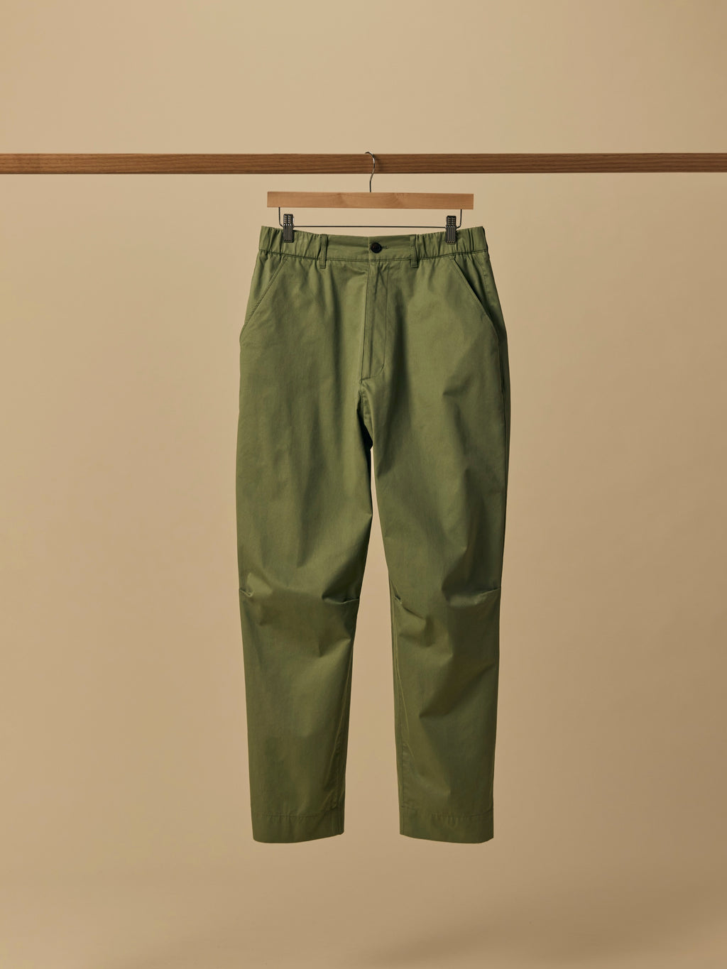 Organic Cotton Day Pant in Oil Green [color:Oil Green]
