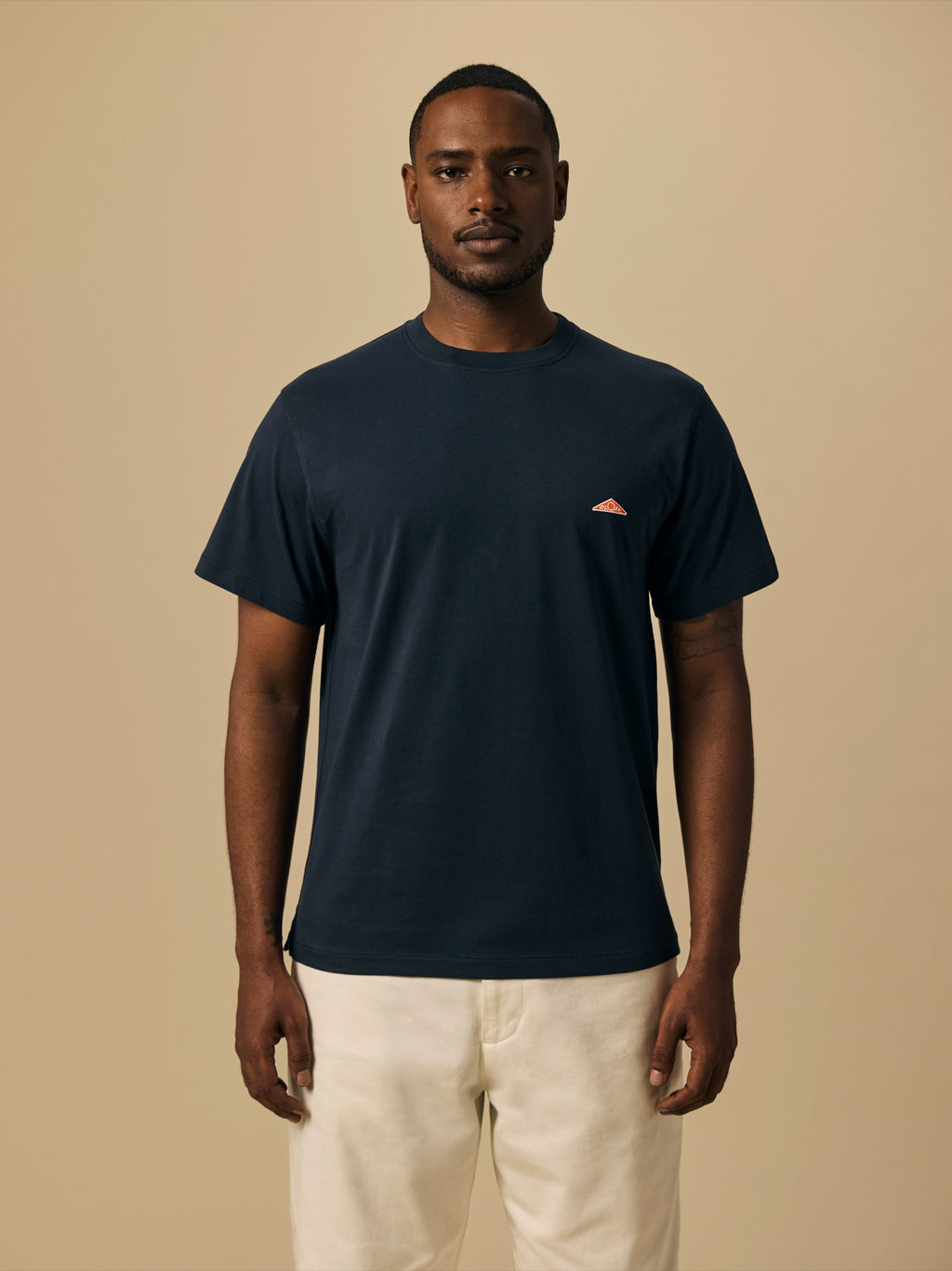 Organic Cotton T-Shirt in Navy [color:Navy]