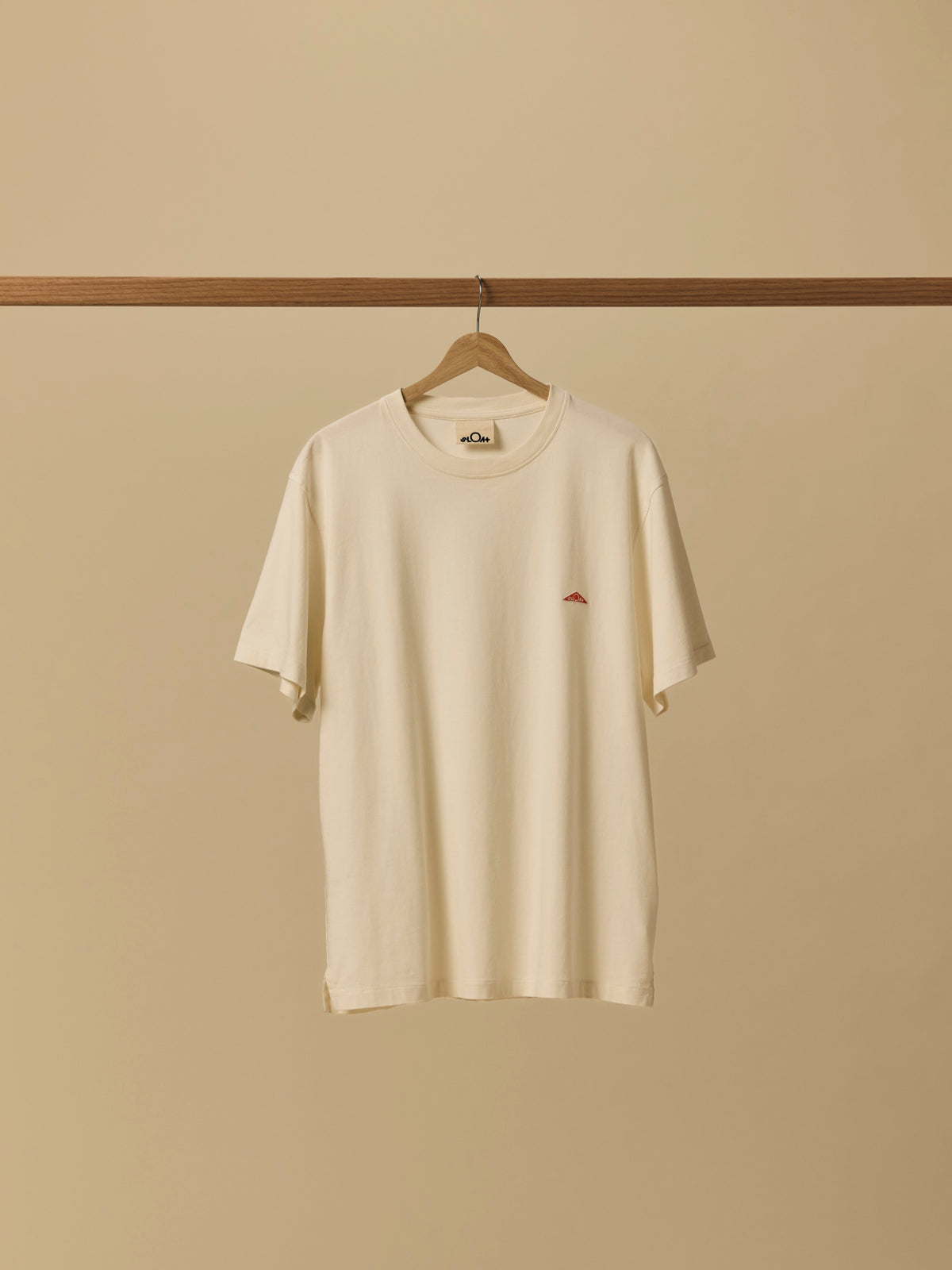 Organic Cotton T-Shirt in Seed Pearl [color:Seed Pearl]