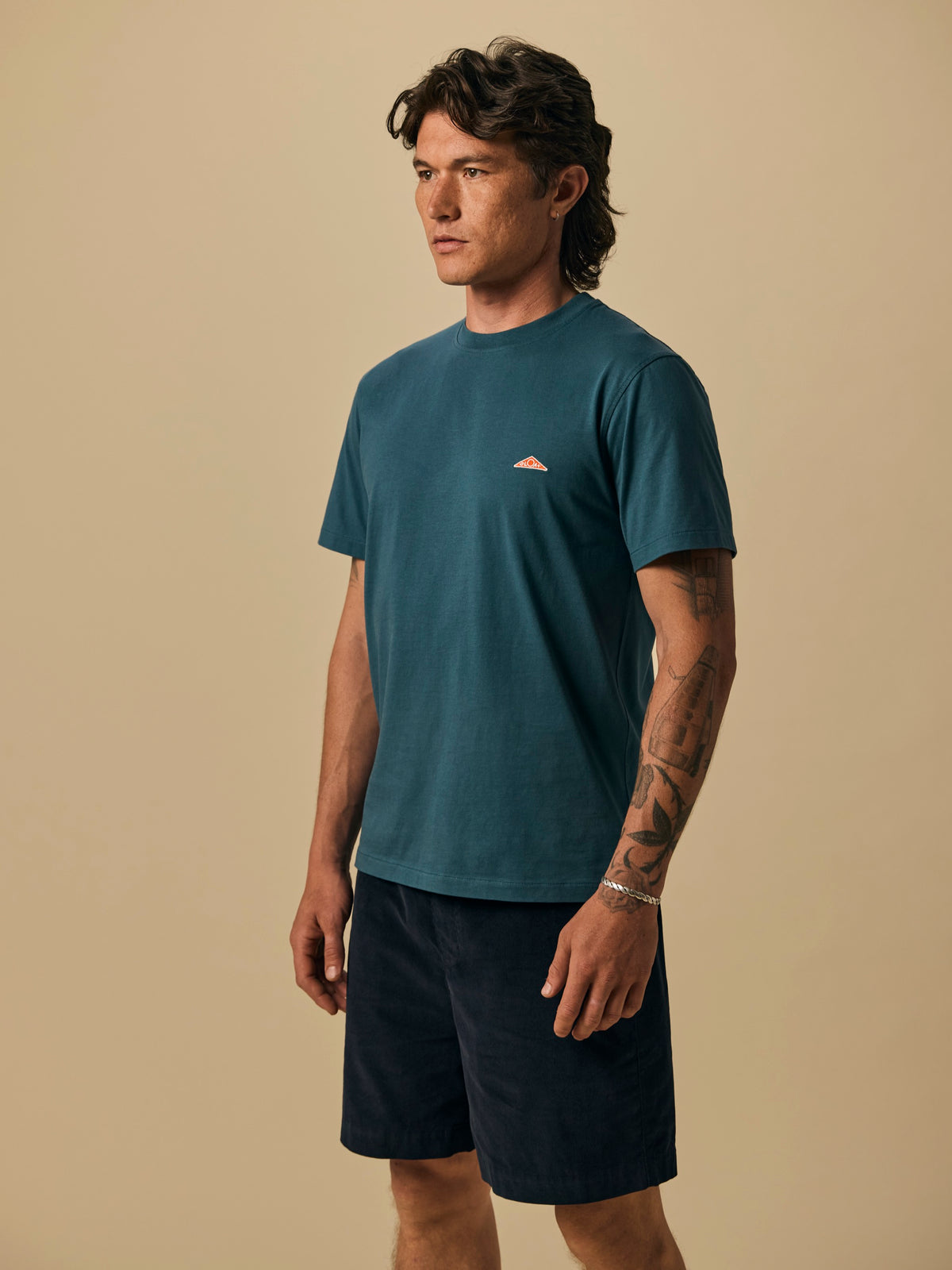Organic Cotton T-Shirt in Stargazer [color:Stargazer]