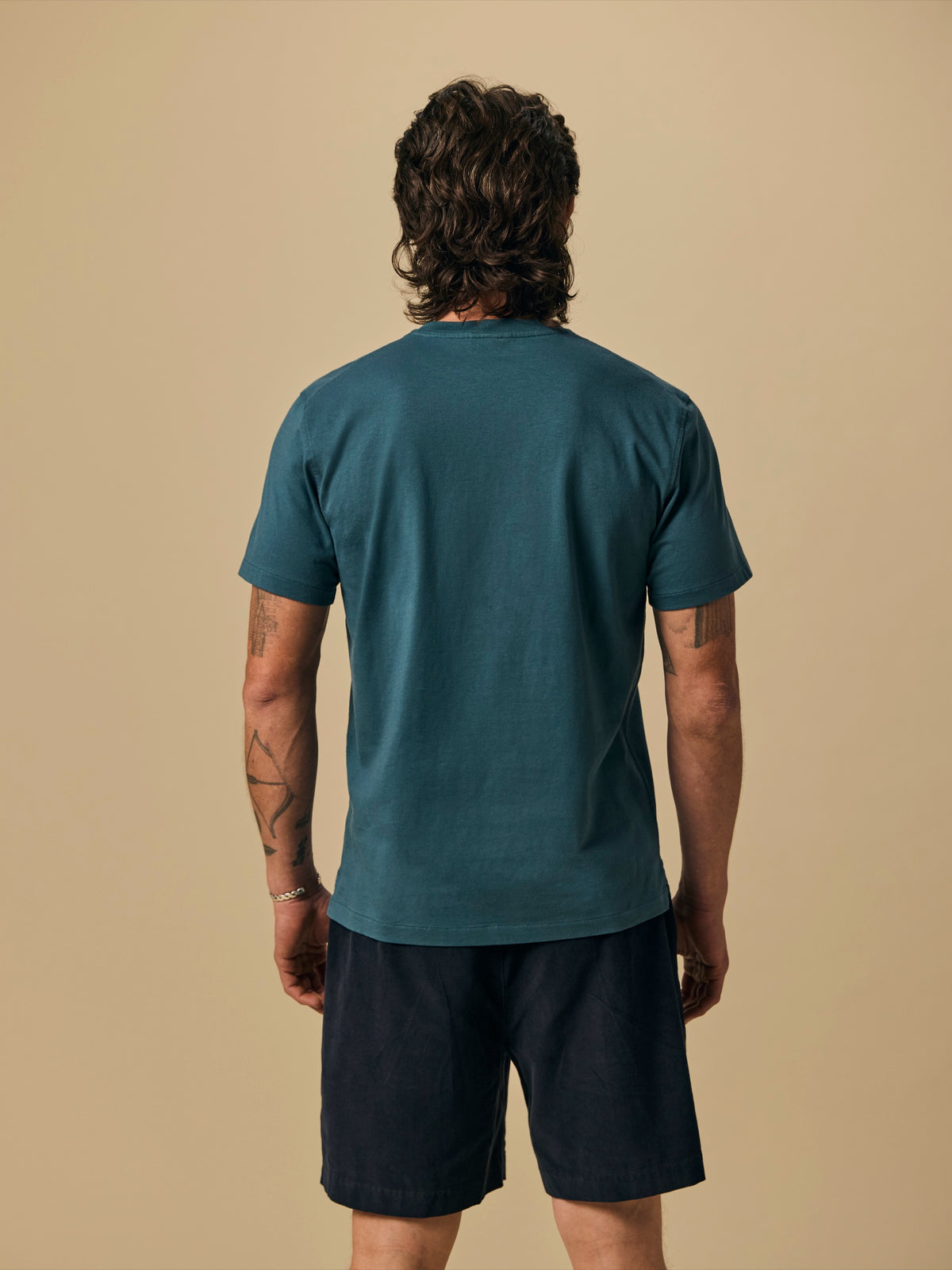 Organic Cotton T-Shirt in Stargazer [color:Stargazer]