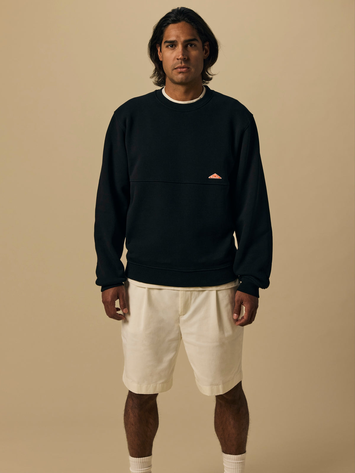 Organic Cotton Golf Short in Marshmallow [color:Marshmallow]