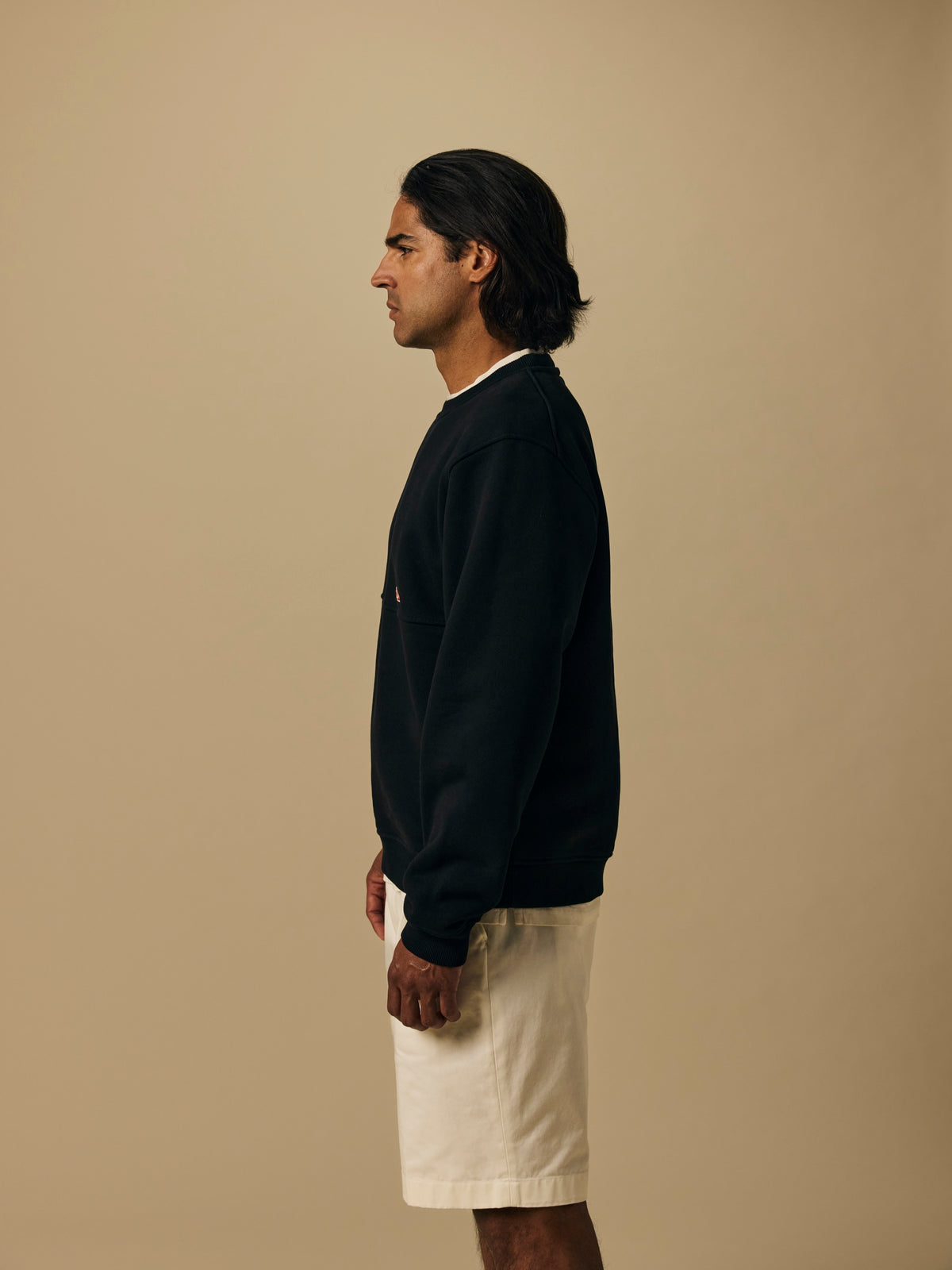 Organic Cotton Golf Short in Marshmallow [color:Marshmallow]
