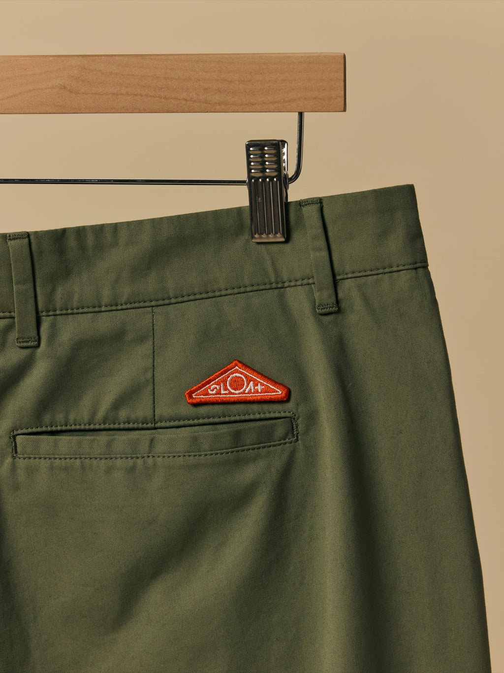 Organic Cotton Golf Short in Oil Green [color:Oil Green]