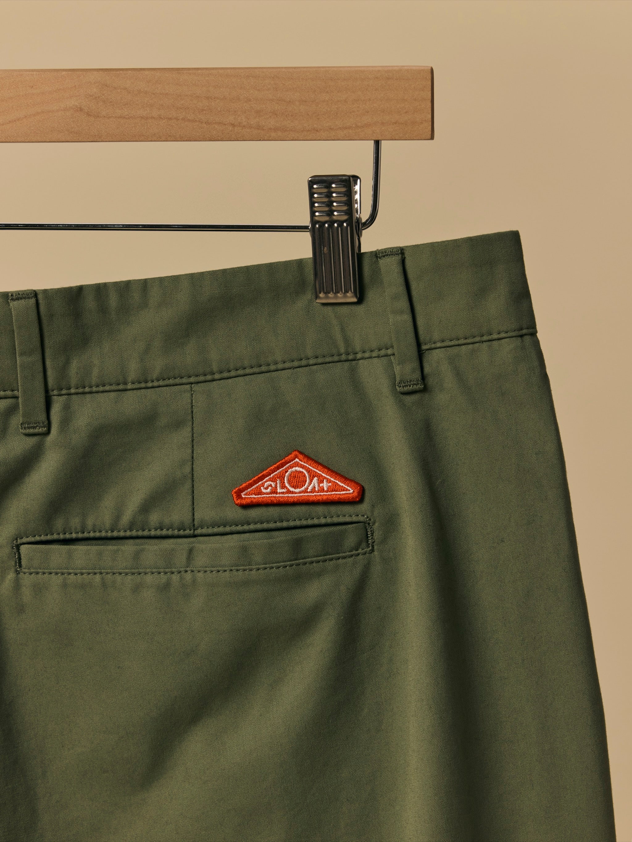 Organic Cotton Golf Short in Oil Green [color:Oil Green]