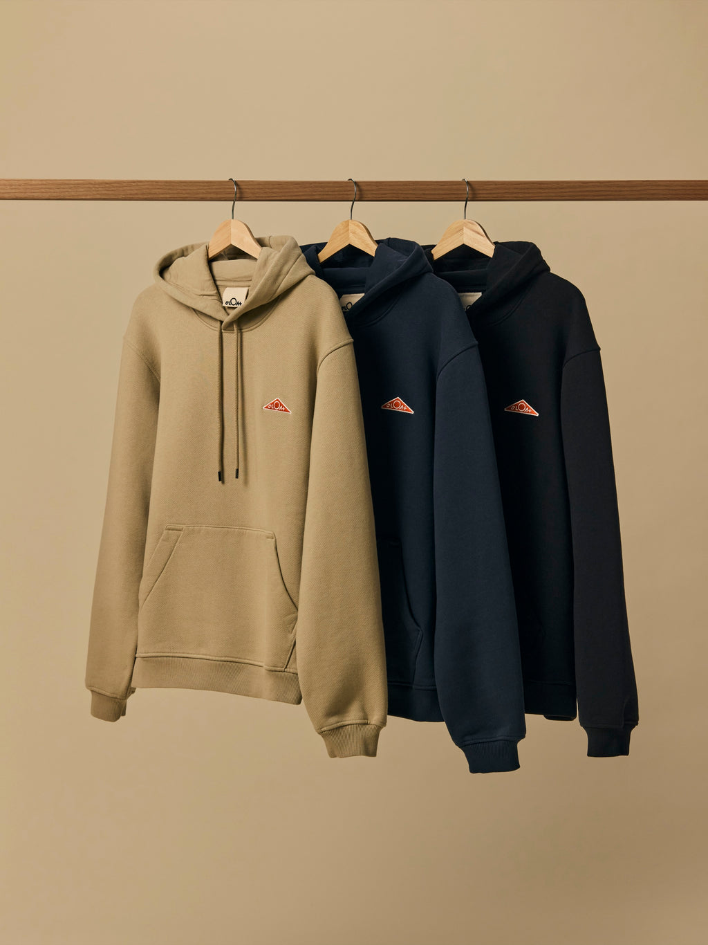 Organic Cotton Fleece Hoodie — lifestyle