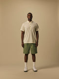 Merino Polo in Seed Pearl [color:Seed Pearl]