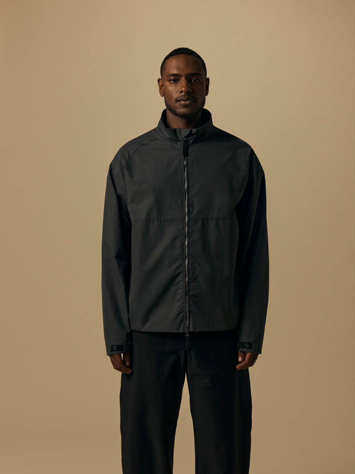Organic Ventile Windbreaker in Charcoal [color:Charcoal]