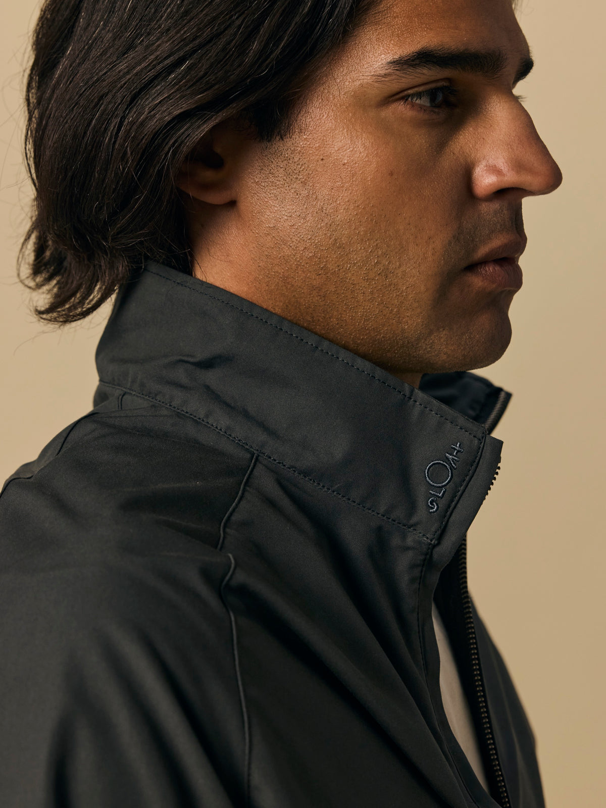 Organic Ventile Wind Shirt in Charcoal [color:Charcoal]